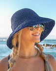 Bow Accent Straw Hat