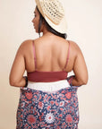 Plus Size Lace Trim Brami