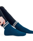 Minimalist Stripe Socks - My Pampered Life Seattle