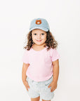 Denim Teddy Bear Hat - My Pampered Life Seattle