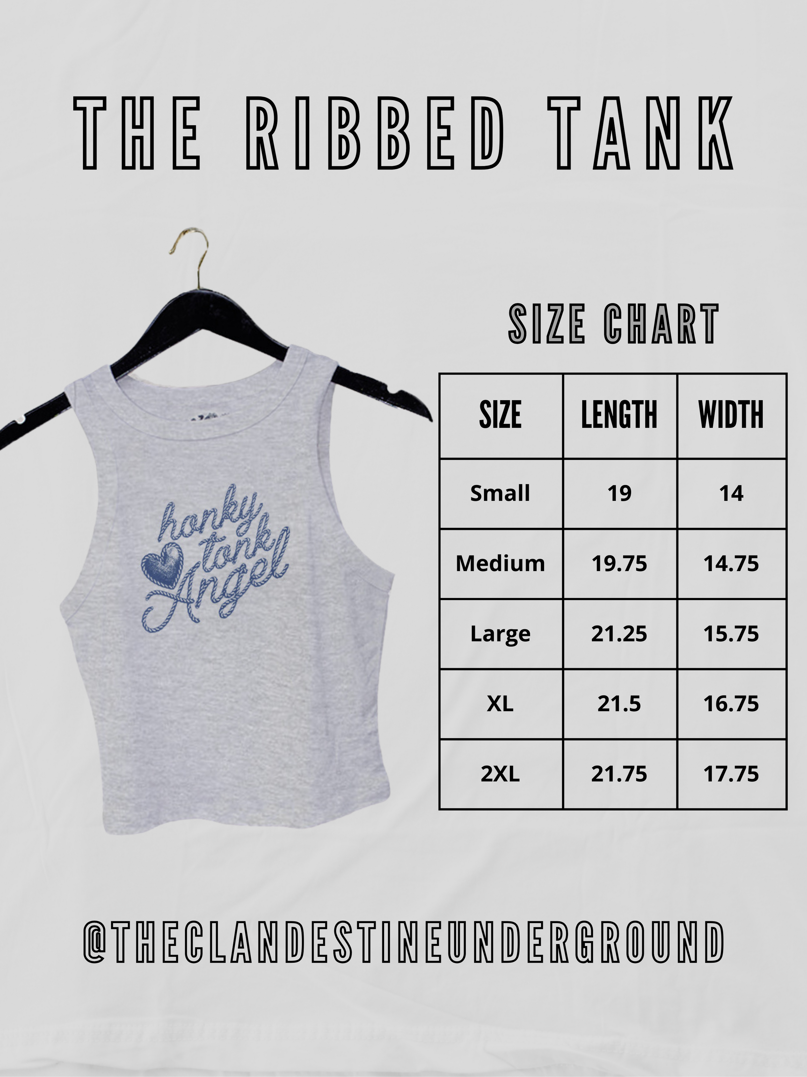Underground Original Design: But Daddy I Love Him Cropped Tank Top