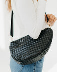 Romee Woven Saddle Bag - My Pampered Life Seattle