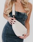 Romee Woven Saddle Bag - My Pampered Life Seattle