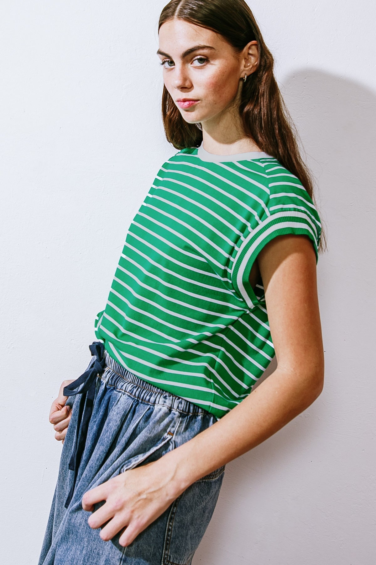 Flying Tomato Driftwood Daydreams Knit Top