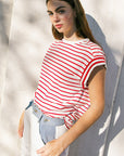 Flying Tomato Driftwood Daydreams Knit Top