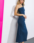 Flying Tomato Ball of Joy Denim Midi Dress