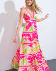 Flying Tomato Take The Trails Woven Maxi Dress