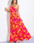 Flying Tomato Close To Your Heart Woven Maxi Dress