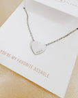 Salty Heart Gift Necklace - WATERPROOF