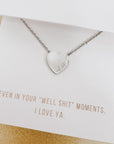 Salty Heart Gift Necklace - WATERPROOF