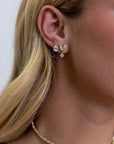 Pear Cut Studs