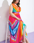 Flying Tomato Shore Vacays Woven Maxi Dress