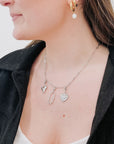 Chanelle Charm Bar Necklace Chains - WATERPROOF