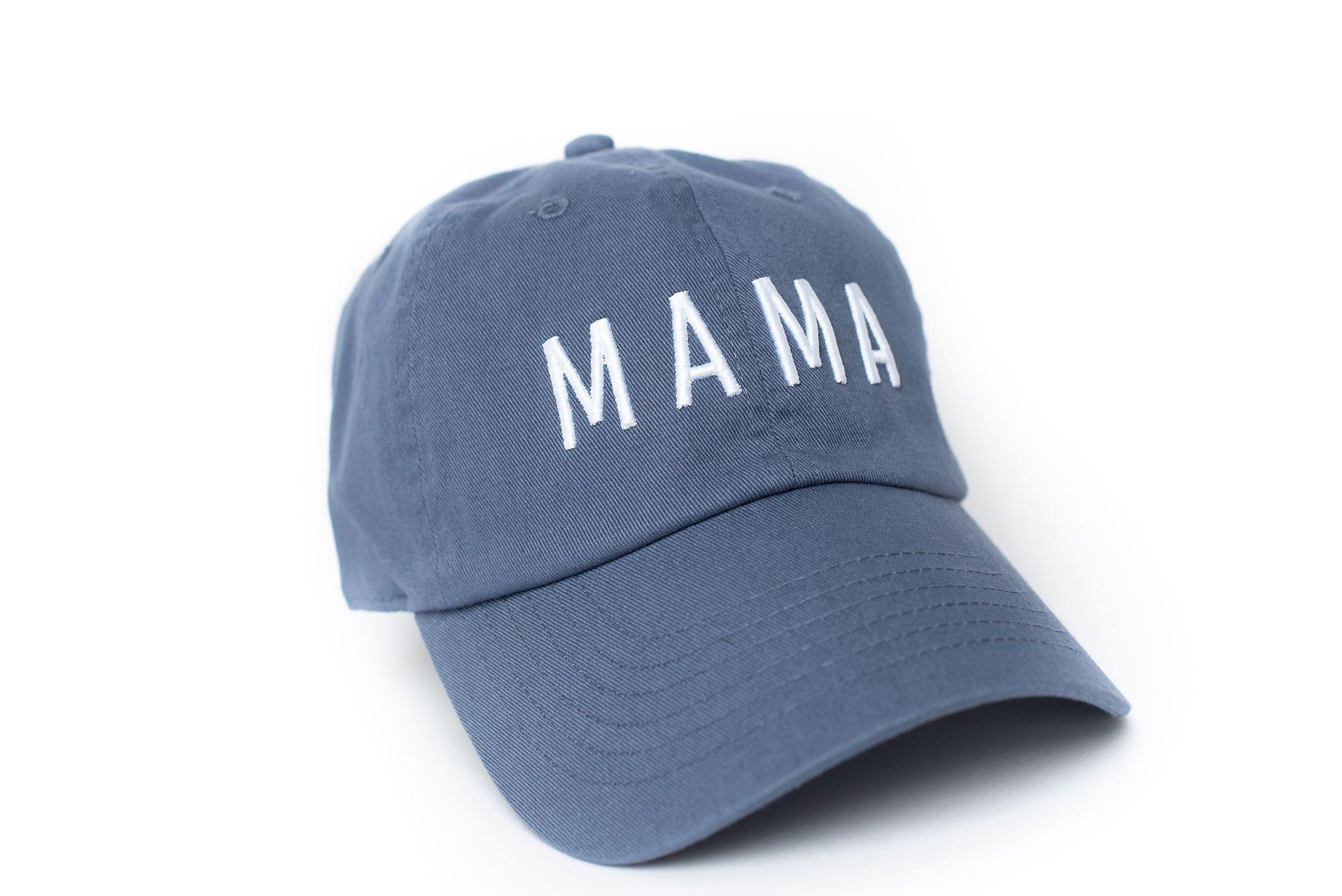 Dusty Blue Mama Hat