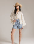 GIGI PIP | Ames Packable Straw Cowboy Hat