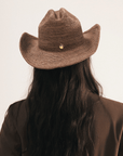 GIGI PIP | Ames Packable Straw Cowboy Hat
