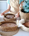 Bread Warmer & Basket - Bird Oval