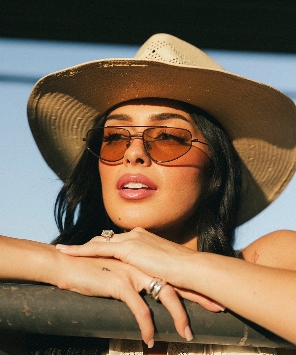 GIGI PIP | Sienna Aviator Sunglasses
