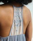 Tattoo Lace Back Layering Slip Dress