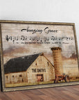 Personalized Amazing Grace Family Sign II