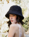 Reversible Teddy & Suede Bucket Hat