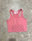 The Original, Viral Boot Stitch Western Tank Top