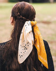 Two-Tone Western Hair Scarf & Bandana