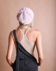 Bouclé Rib Knit Beret – Soft French-Inspired Hat