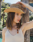 Woven Western Cowboy Hat