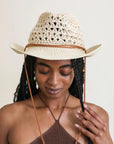 Woven Western Cowboy Hat