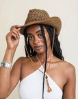 Woven Western Cowboy Hat