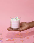 Birthday Cake Container Candle