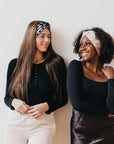 Western Wide Twist Knit Headband - My Pampered Life Seattle