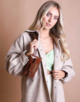 Wide Chain Belt Bag & Crossbody