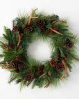 Pine Cone & Antler Wreath - Online Only