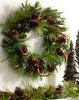 Pine Cone & Antler Wreath - Online Only