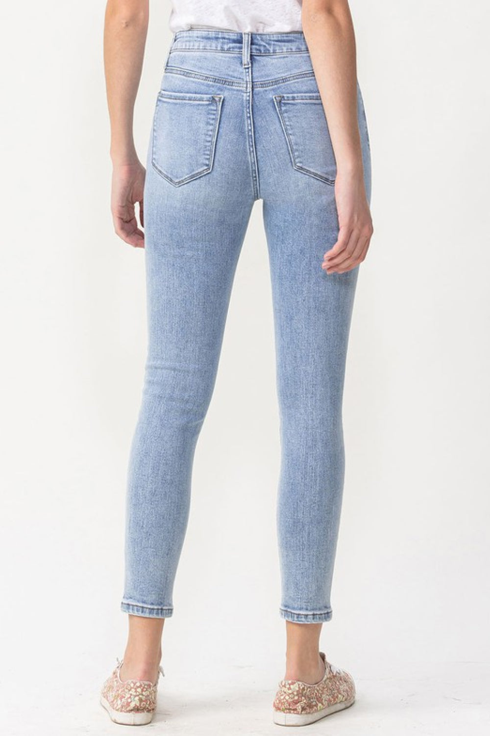 Lovervet Talia High Rise Crop Skinny Jeans - Online Only