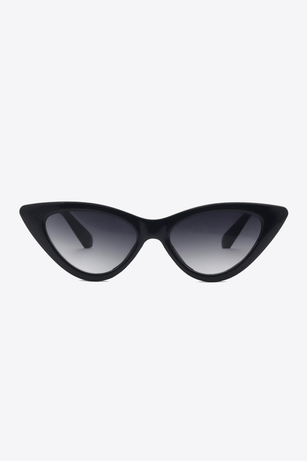 Black Chain Detail Cat Eye Sunglasses