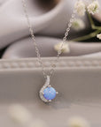 Sweet Beginnings Opal Pendant Necklace - Online Only