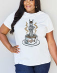 Simply Love COFFEE Graphic Cotton Tee - Online Only