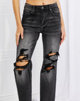 RISEN Lois Distressed Loose Fit Jeans - Online Only