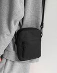 Wide Strap Polyester Crossbody Bag - Online Only