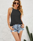 Grecian Neck Knit Tank - Online Only