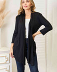 Culture Code Full Size Open Front Cardigan