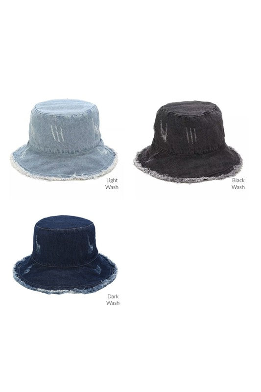 Denim Bucket Hat - Online Only