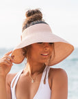 Foldable Wide Brim Bow Visor - Online Only