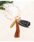 Boho Stone Key Ring Bracelet - Online Only