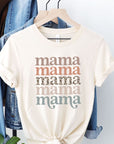 Mama Leopard Boho Graphic Tee - Online Only