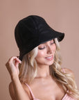 Vegan Leather Bucket Hat - Online Only