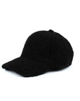 Boucle Sherpa Teddy Bear Knit Ball Cap - Online Only